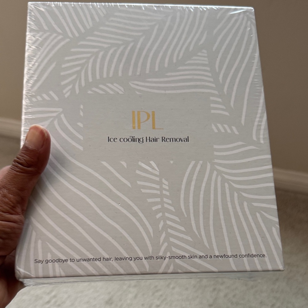 IPL Hair Removal Device with Ice Cooling